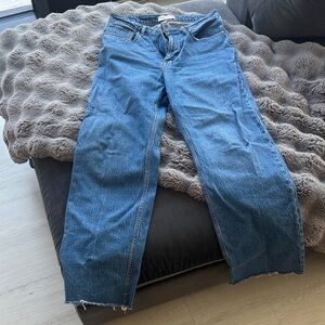 Abercrombie & Fitch Blue Straight Leg Jeans